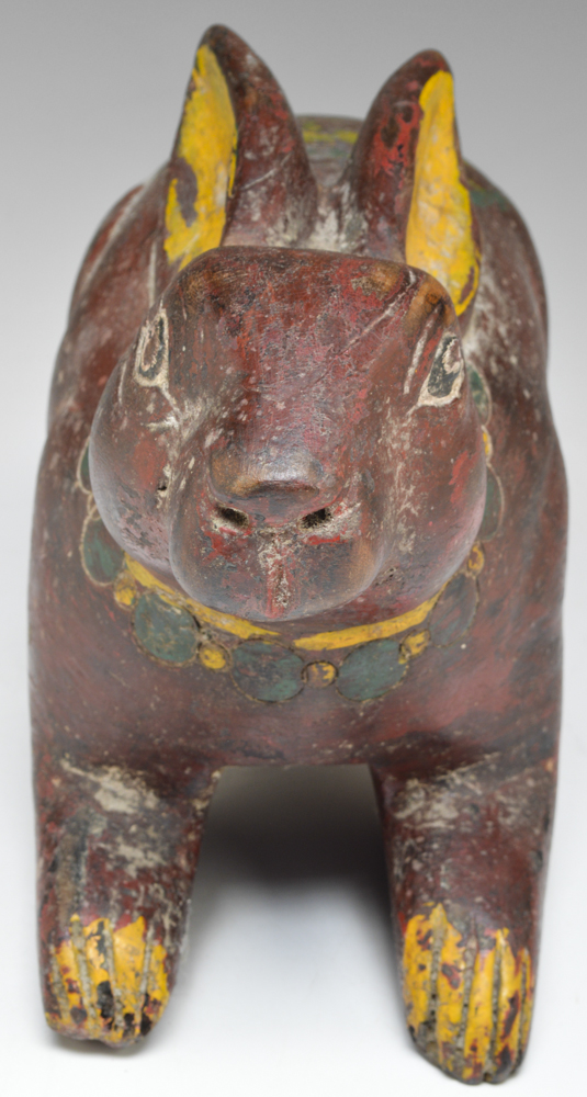 Hand Carved Rabbit Sculpture