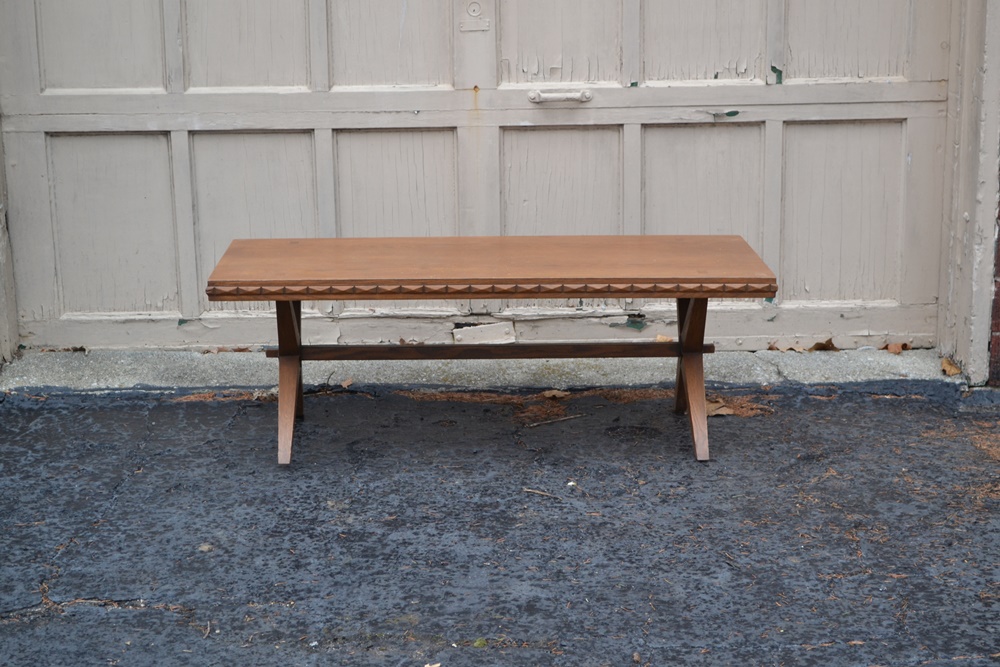 Vintage "Viking Oak" Coffee Table By Romweber