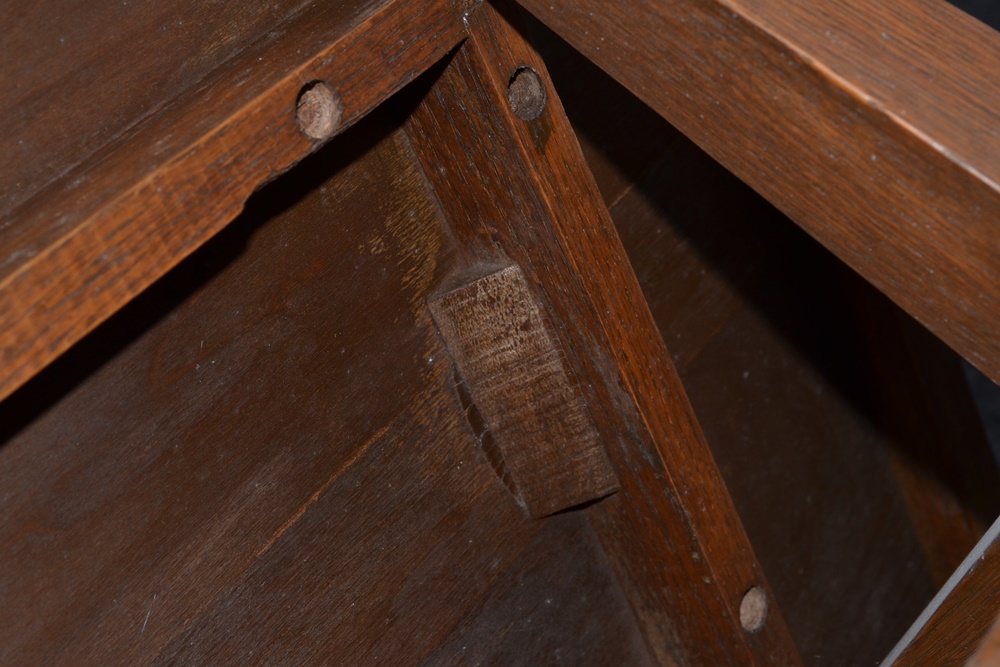 Vintage "Viking Oak" Coffee Table By Romweber
