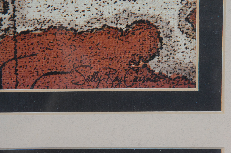 Old Map Style Framed Print