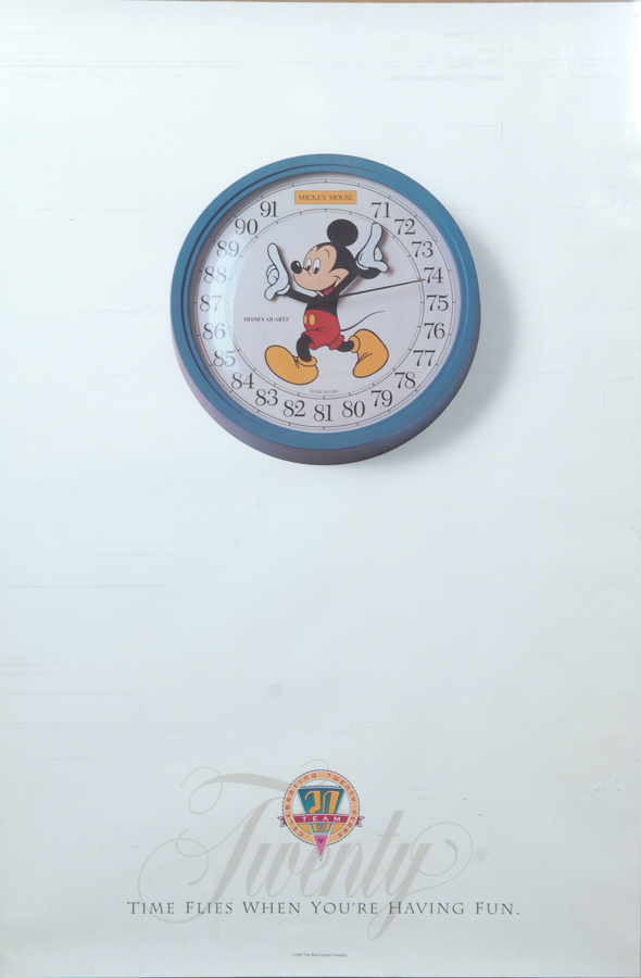 Disney 20th Anniversary Poster