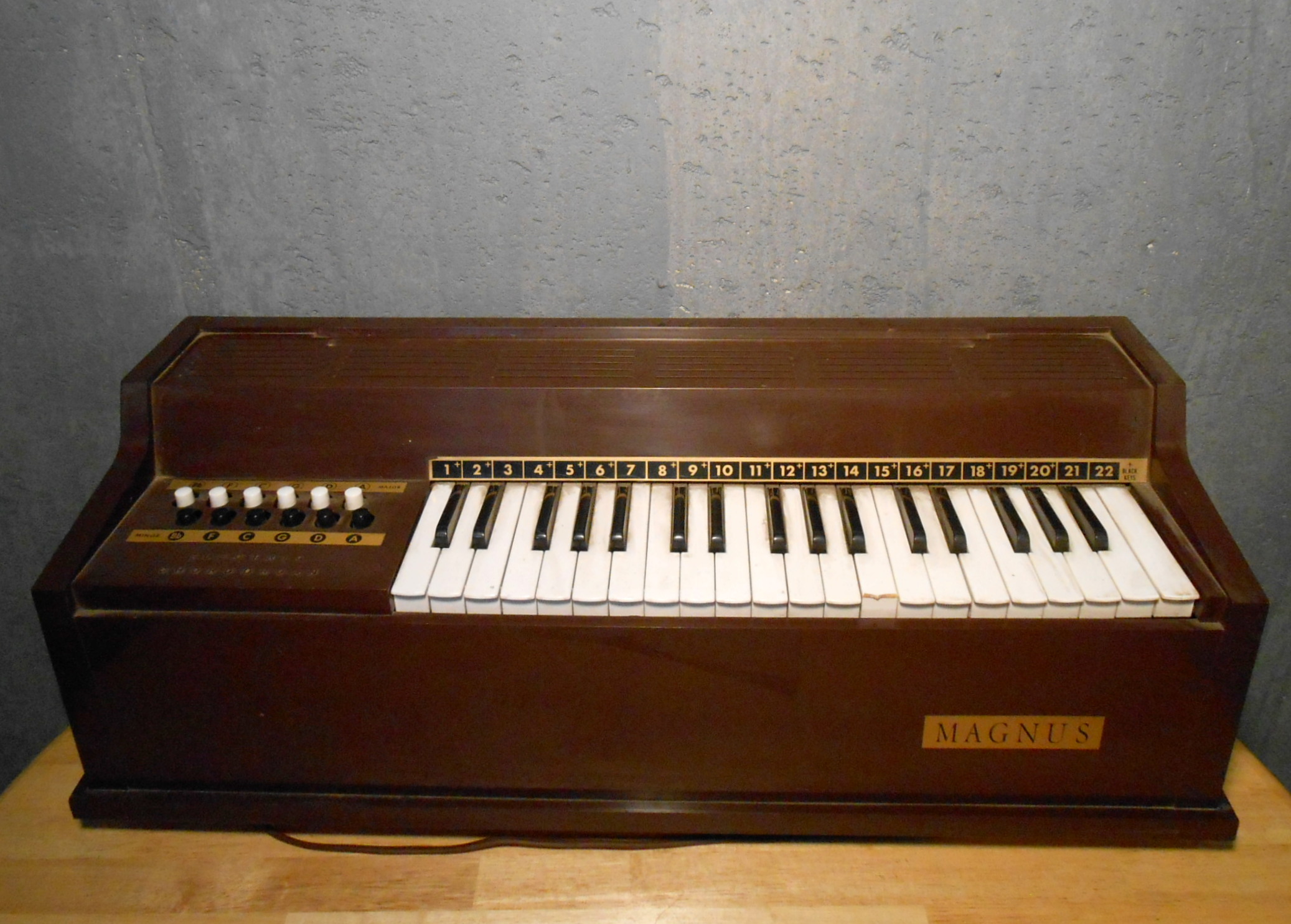 Mid-Century Magnus Electric Chord Organ