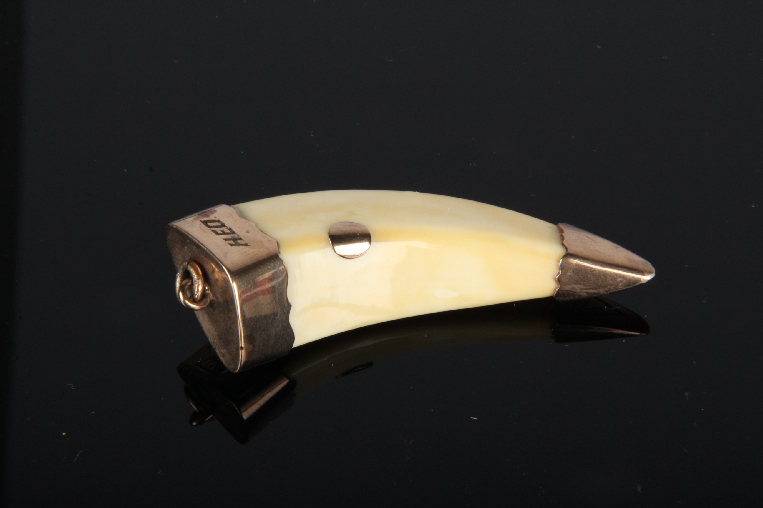 Vintage Shriner Tiger Claw Pendant