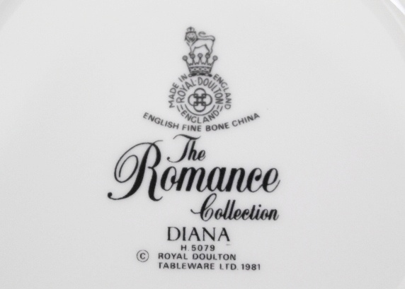 Royal Doulton Princess Diana "The Romance" Fine Bone China