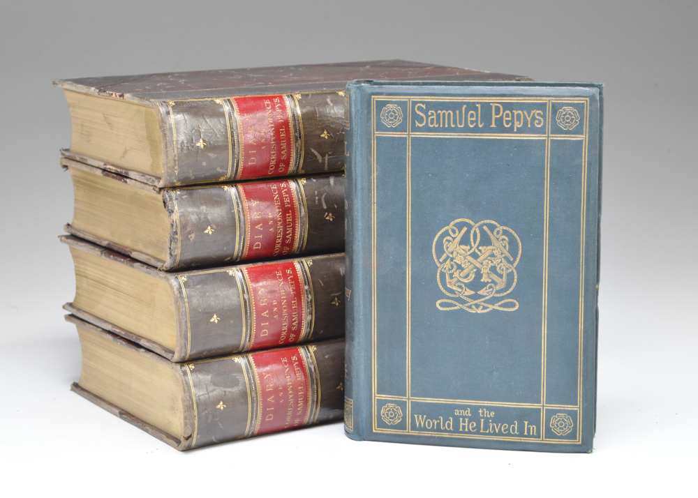 Antique Samuel Pepys Book Lot