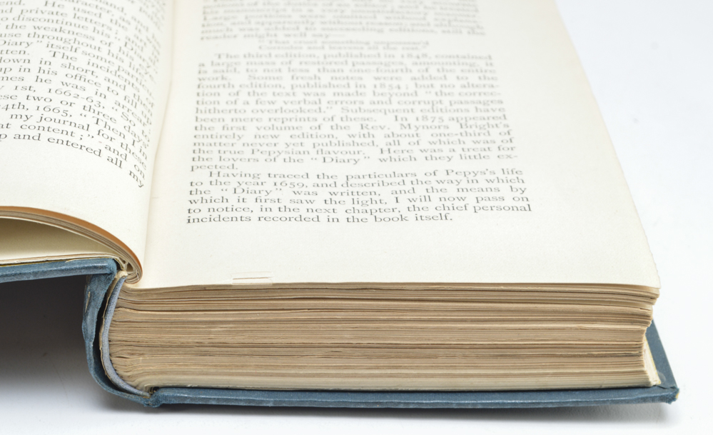 Antique Samuel Pepys Book Lot