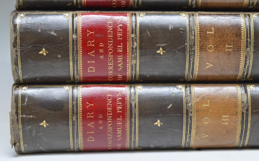 Antique Samuel Pepys Book Lot