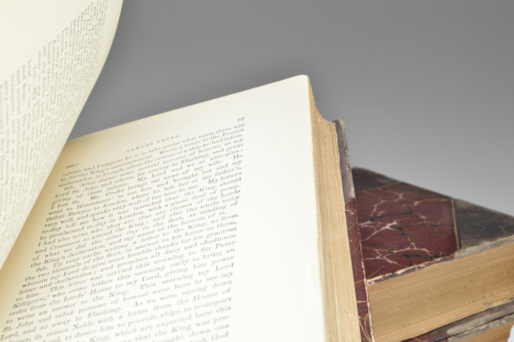 Antique Samuel Pepys Book Lot