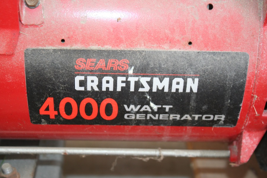 Craftsman 4000 Watt Generator