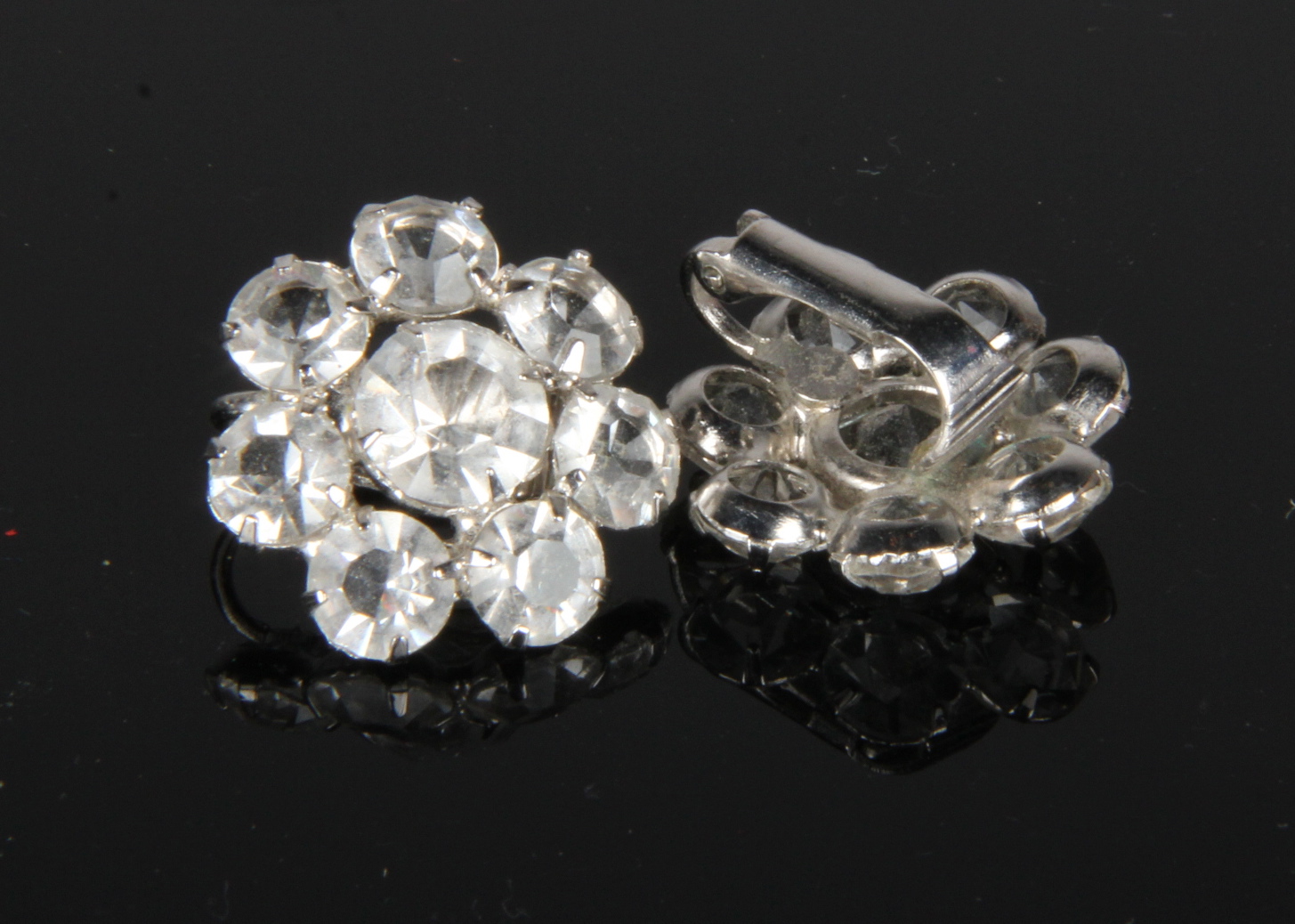 Assorted Costume Jewelry Clip-On Earrings