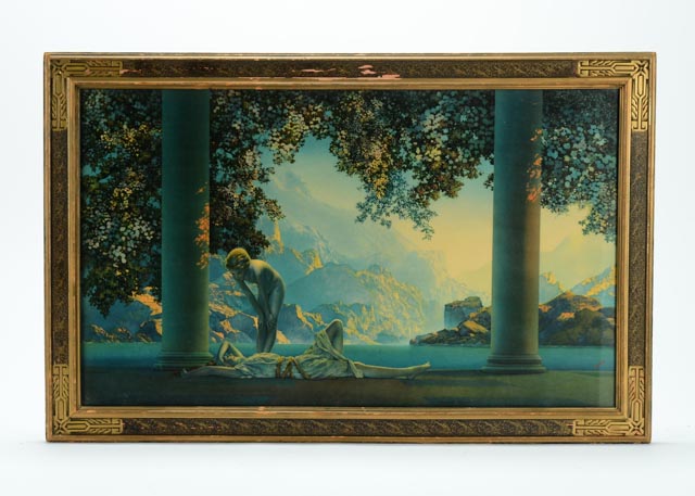 "Daybreak" by Maxfield Parrish Print by House of Art, New York