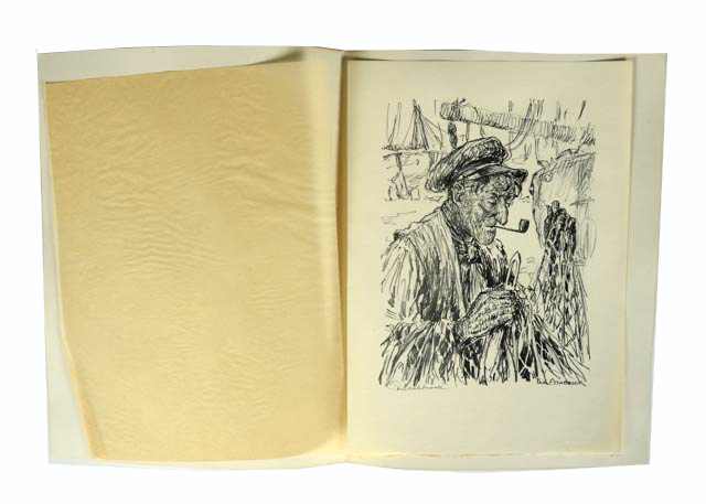 Original Ashbrook Stone Lithograph