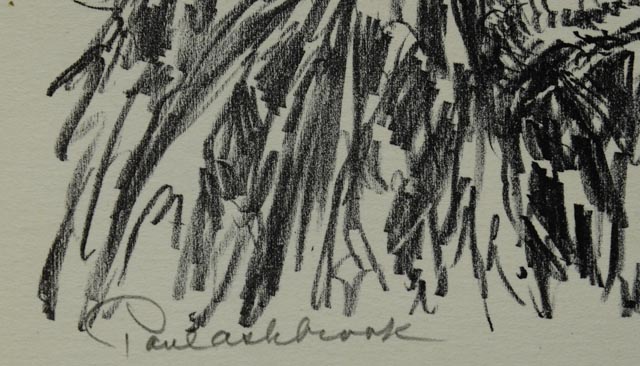 Original Ashbrook Stone Lithograph