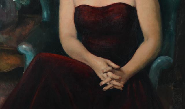 Original Framed Portrait by William E Gebhardt