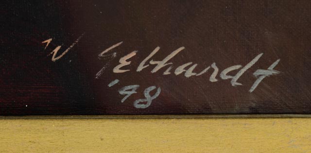 Original Framed Portrait by William E Gebhardt