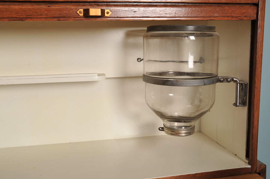 Sellers Kitchen Cabinet in Golden Oak Finish