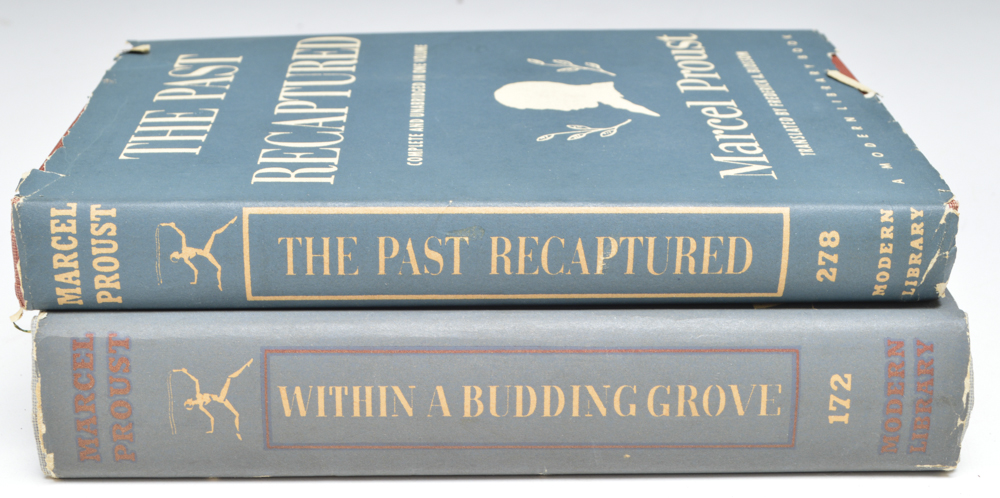 Five 1950s Editions by Author Marcel Proust