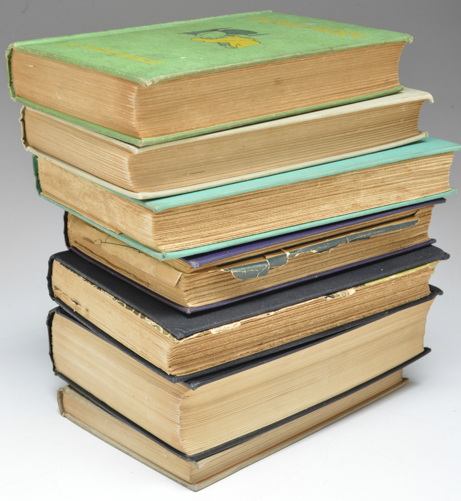 Seven Vintage Fiction Books