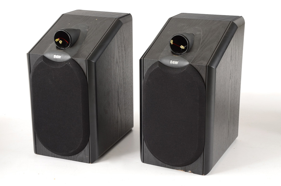 Denon Reciver and Three B&W Speakers