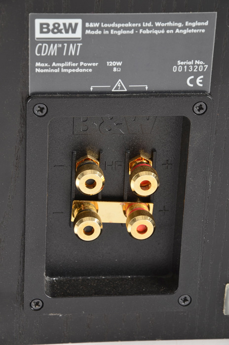 Denon Reciver and Three B&W Speakers