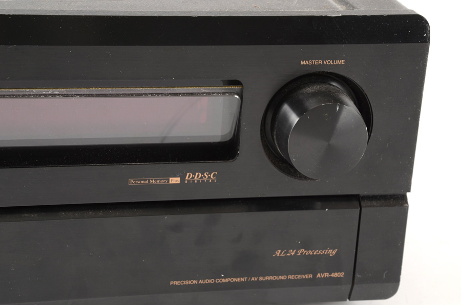 Denon Reciver and Three B&W Speakers