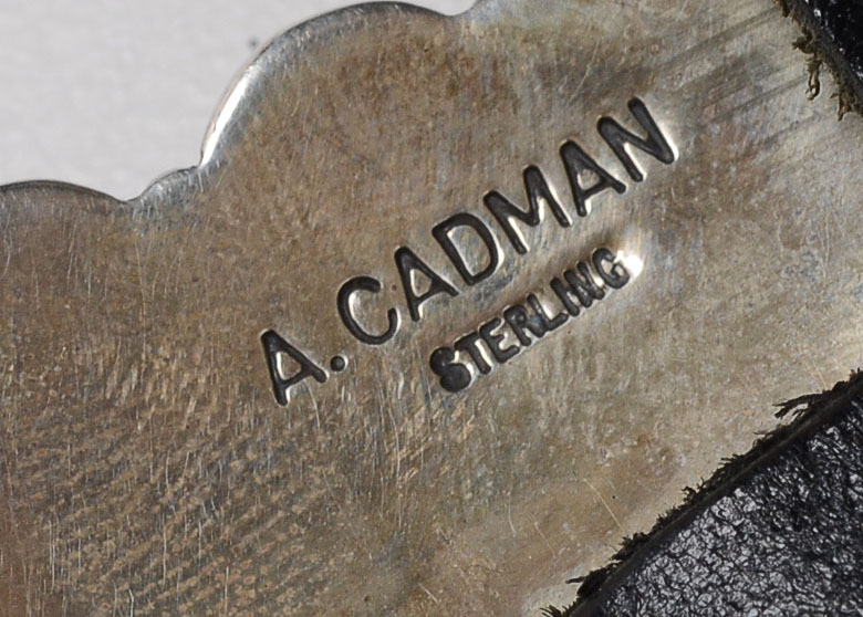 Exquisite Andy Cadman Navajo Sterling Multi-Stone Concho Belt