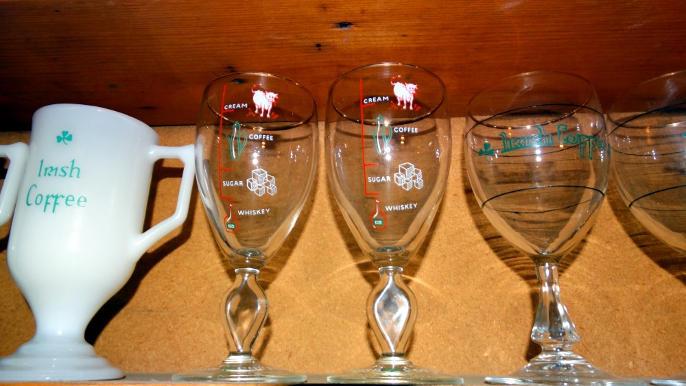 Irish Coffee Mugs and Other Vintage Barware