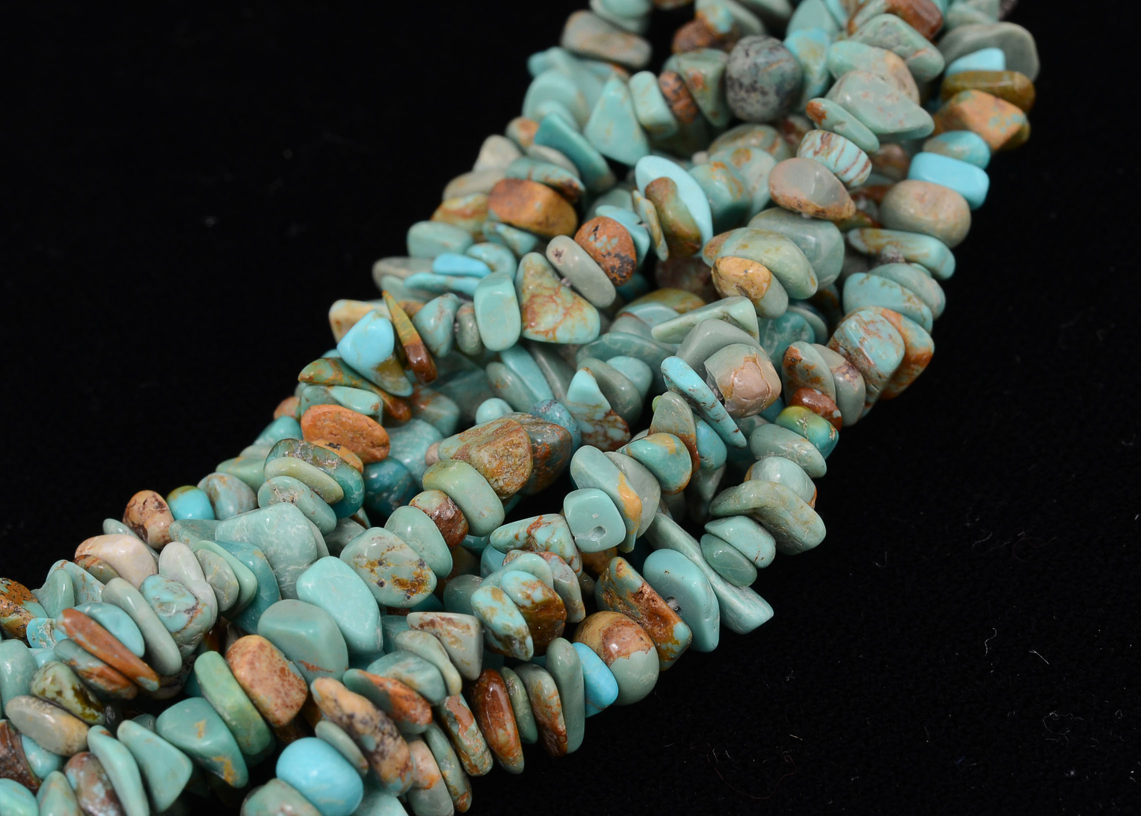 Rocki Gorman Santa Fe Designer Turquoise and Sterling Necklace