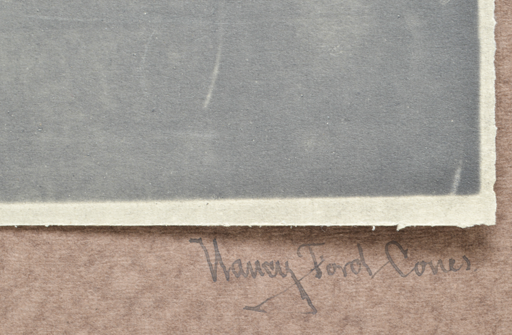 Original Signed Nancy Ford Cones Photograph