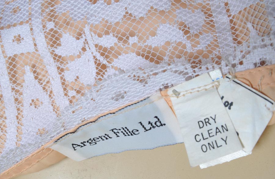 Vintage lace dress by Argent Fille Ltd.