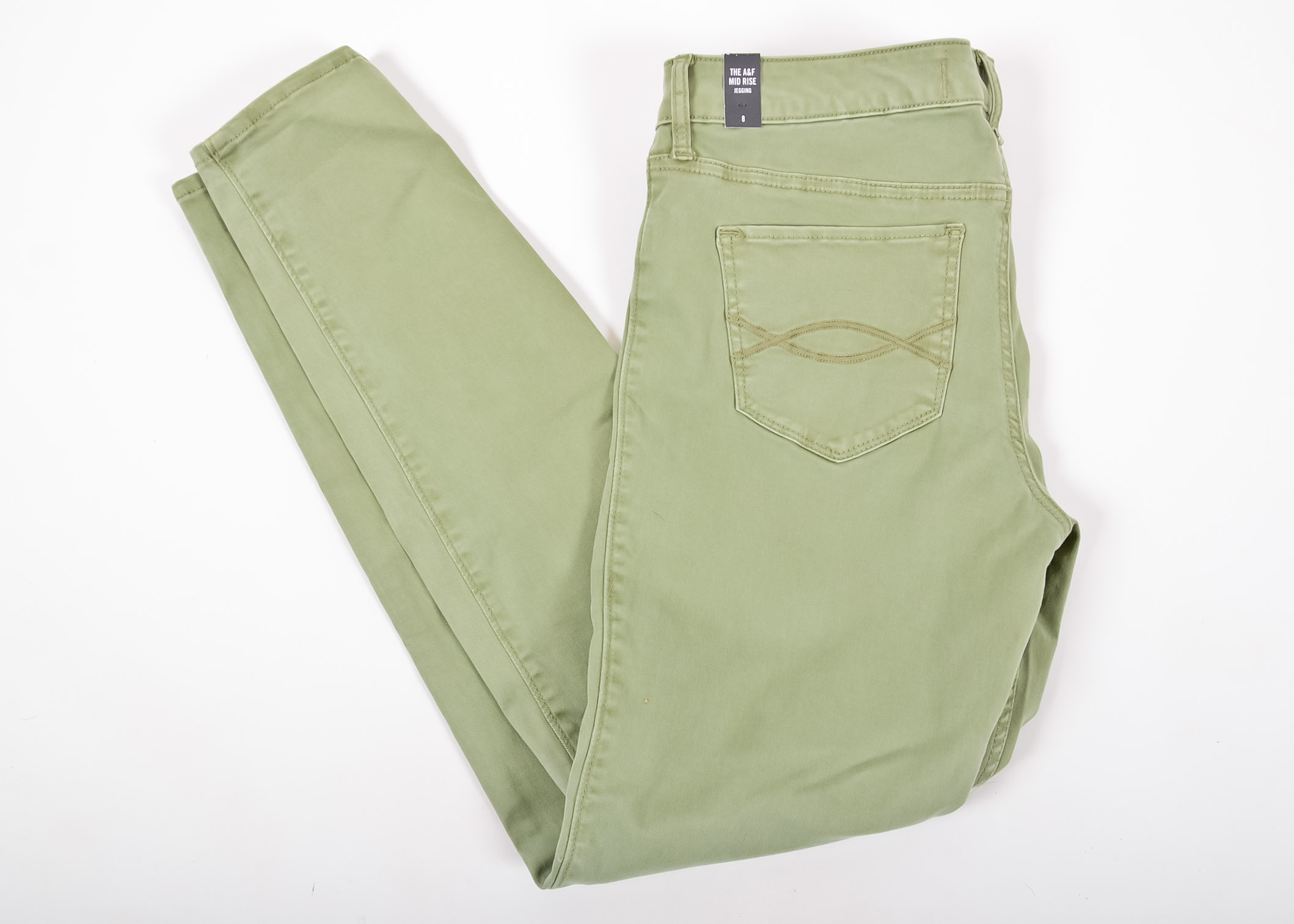 Abercrombie & Fitch Women's Mid-Rise Jegging