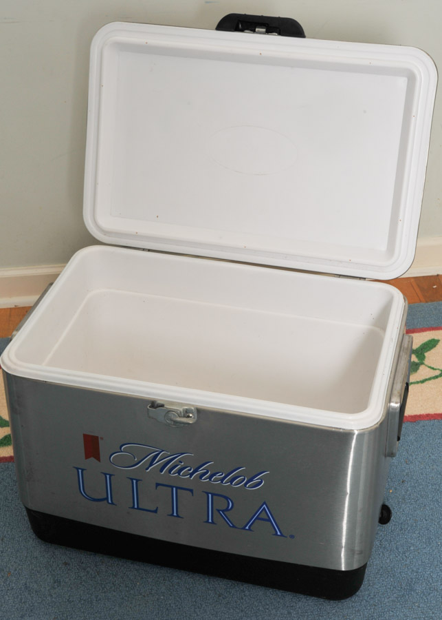 Stainless Steel Michelob Ultra Cooler