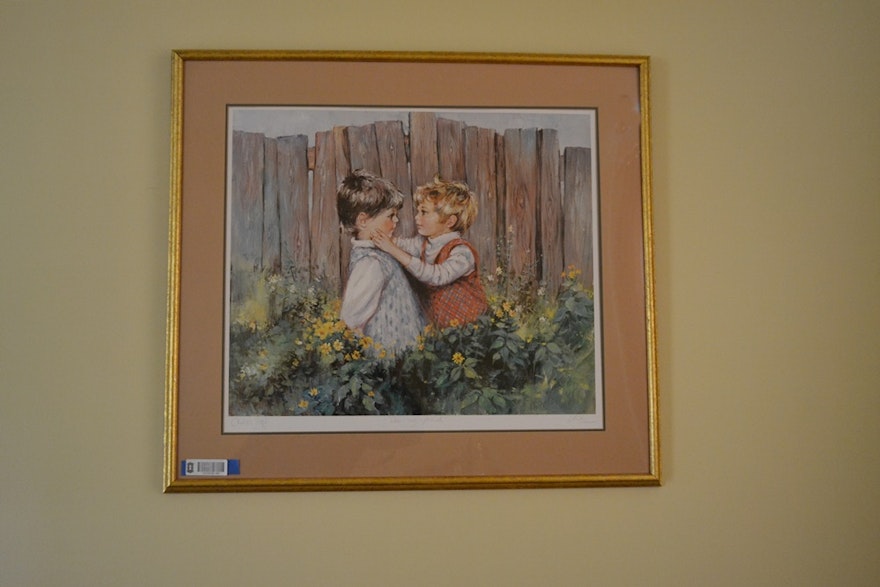 Mary Vickers Artist's Proof "Be My Friend"