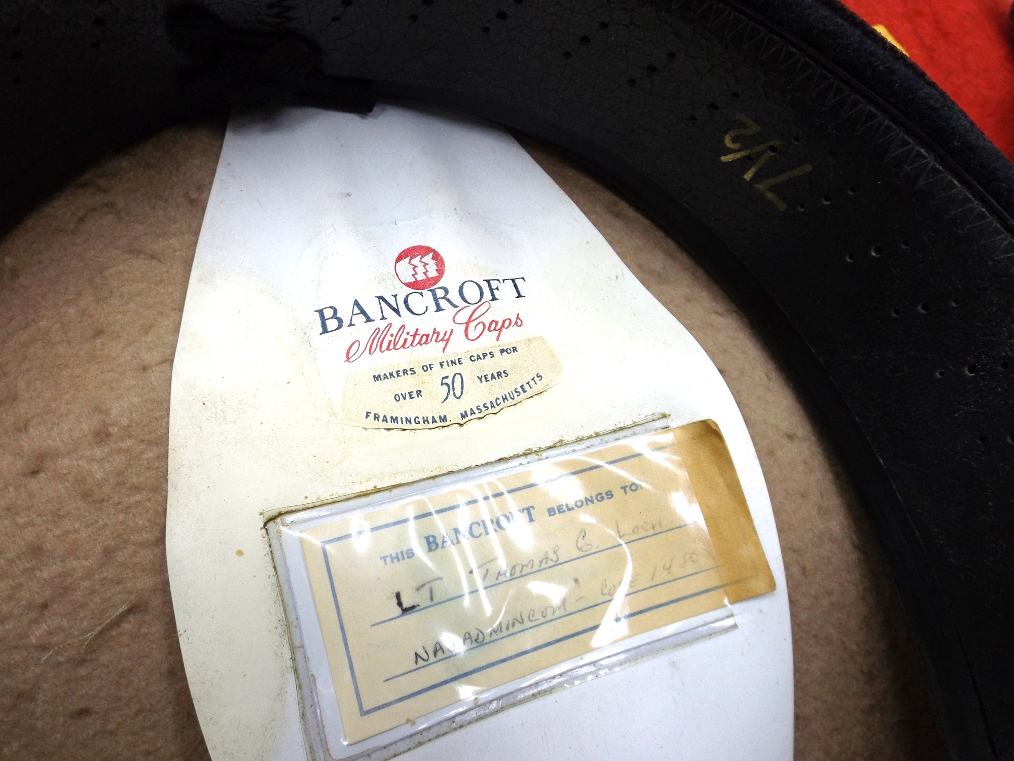 WWII Navy Hats, Vintage Metal Toy Soldiers and Felt Pennants