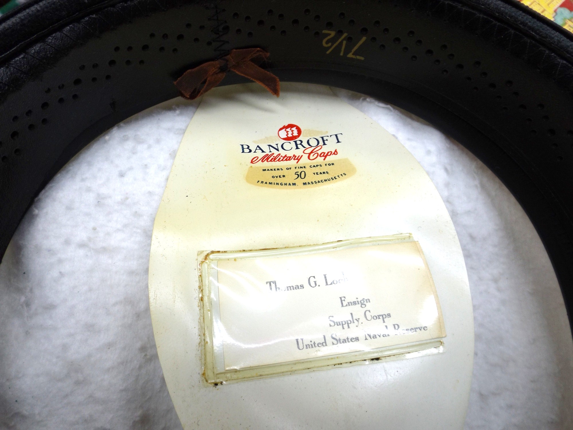 WWII Navy Hats, Vintage Metal Toy Soldiers and Felt Pennants