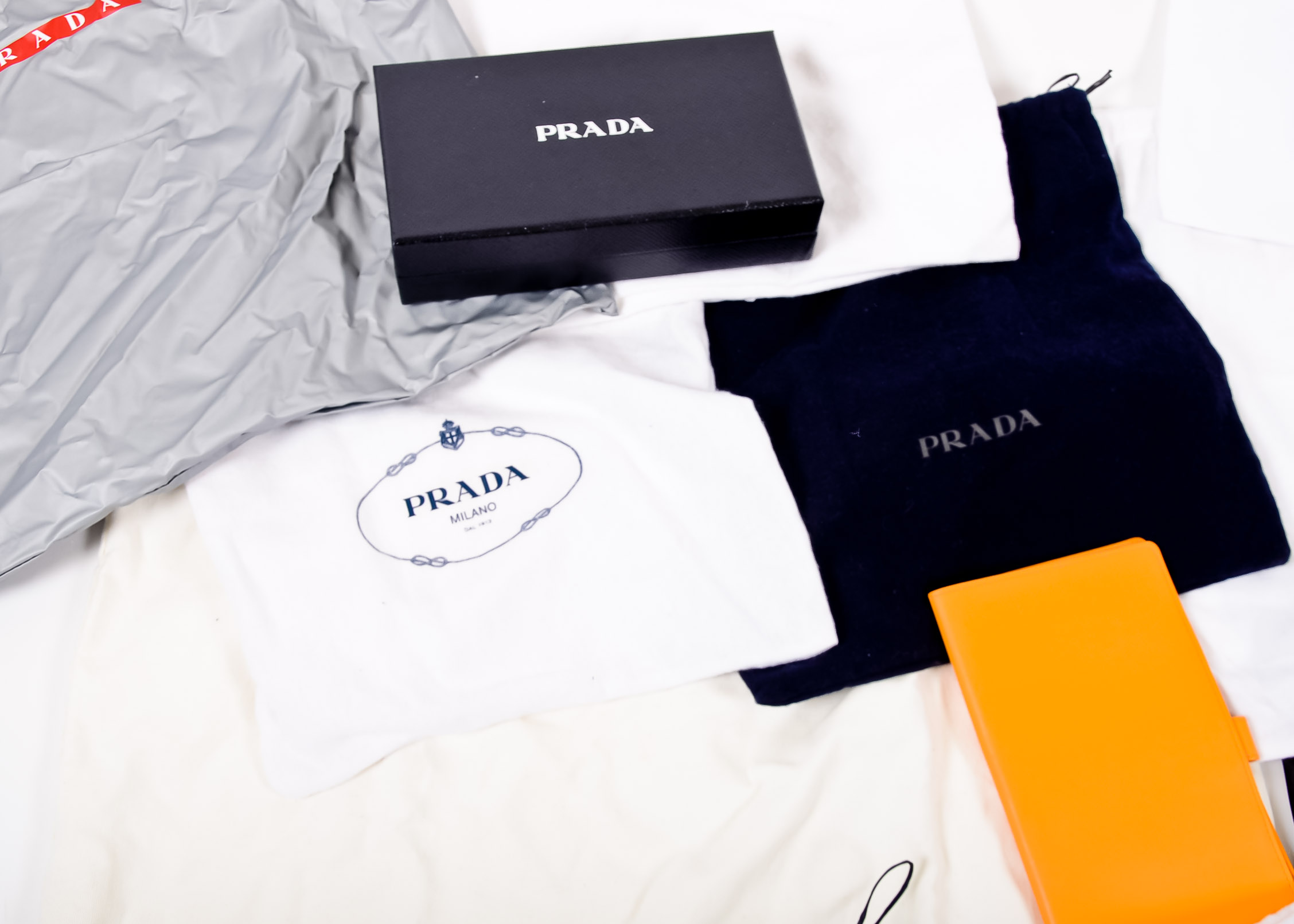 Group of Designer Dust Bags