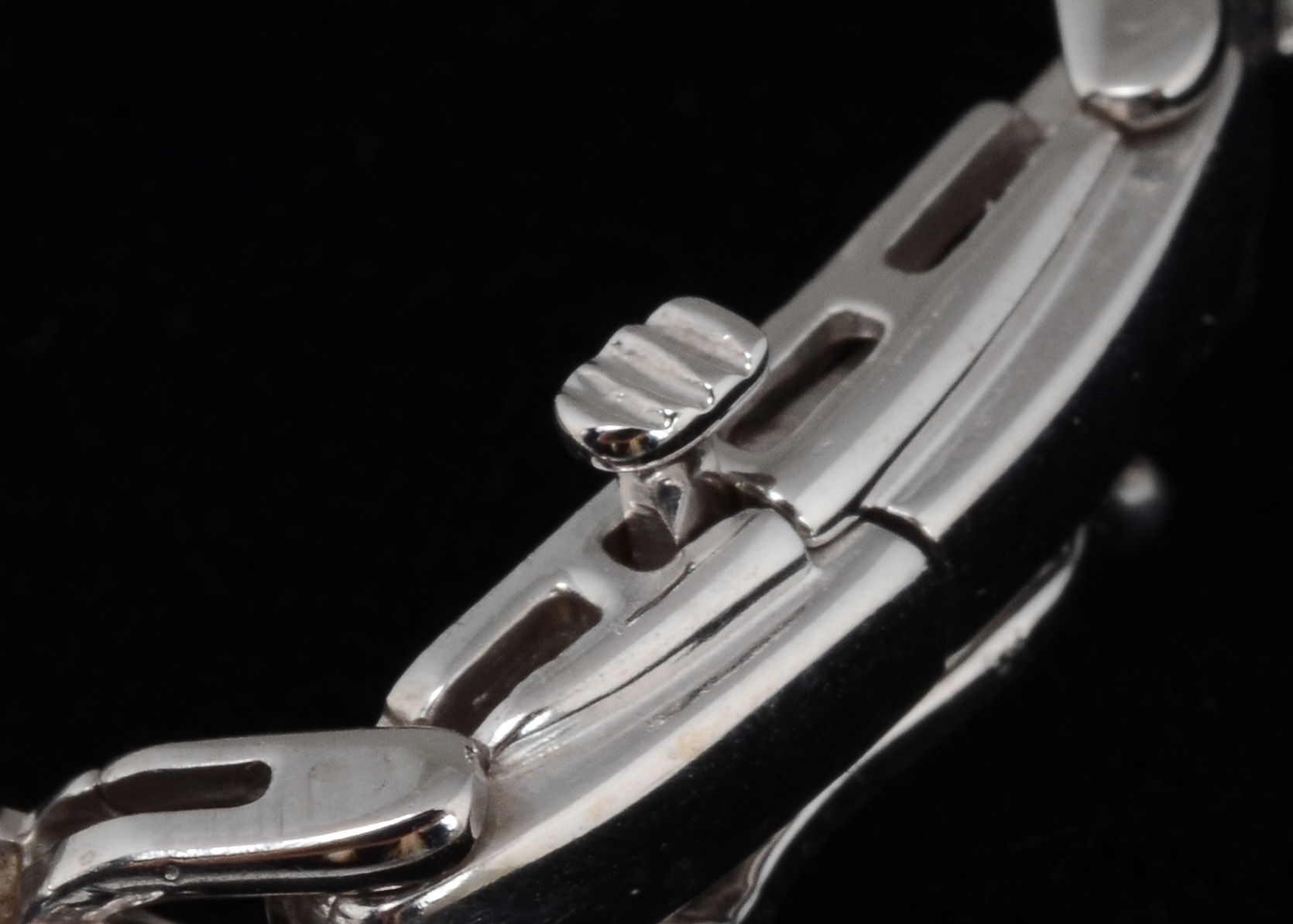 14K White Gold Sapphire and Diamond Bracelet