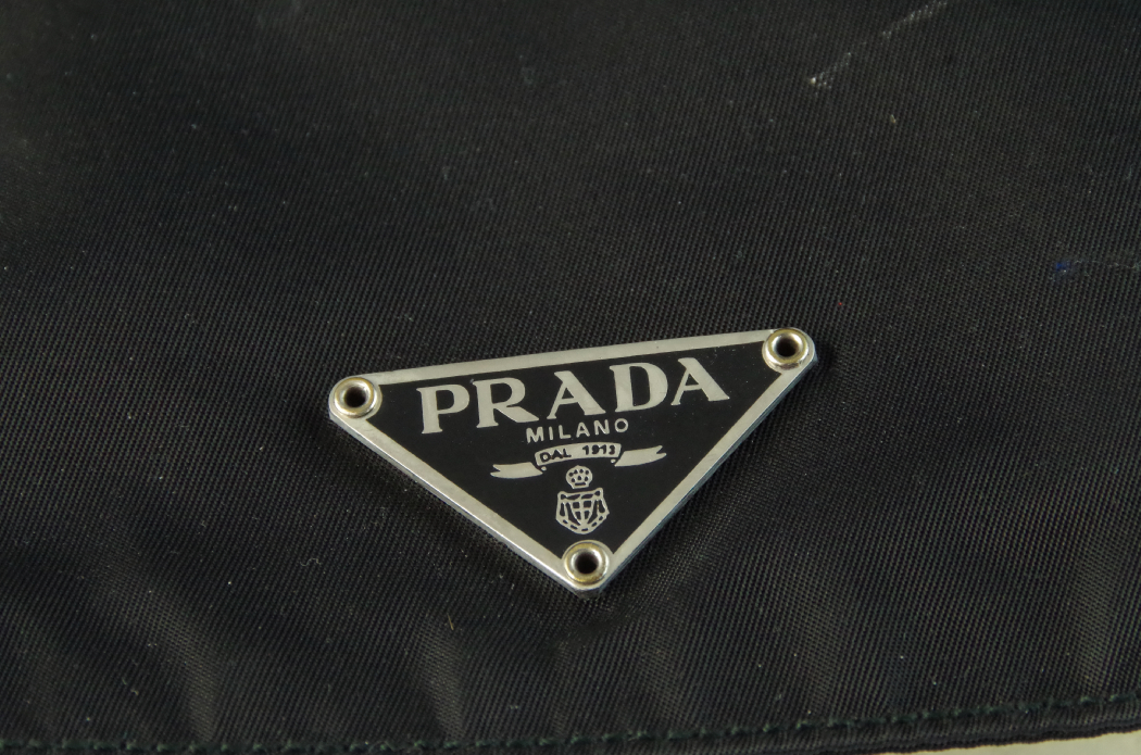Vintage Prada Nylon Crossbody Handbag