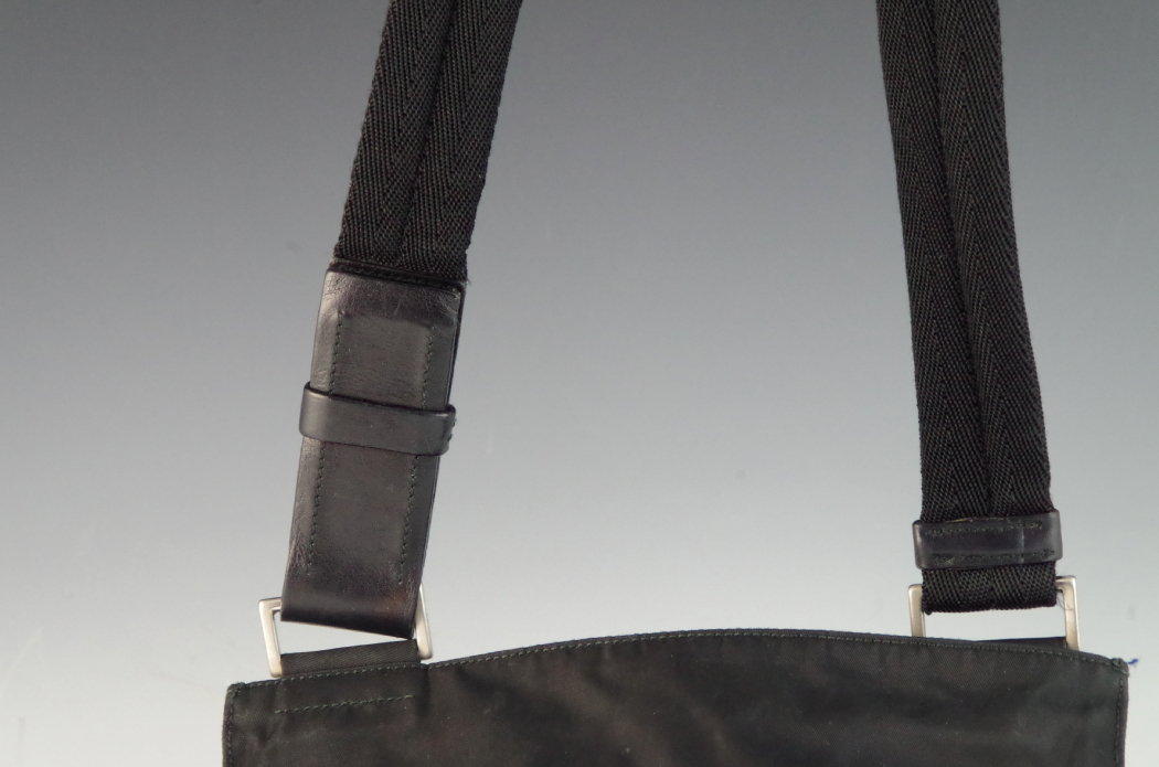 Vintage Prada Nylon Crossbody Handbag
