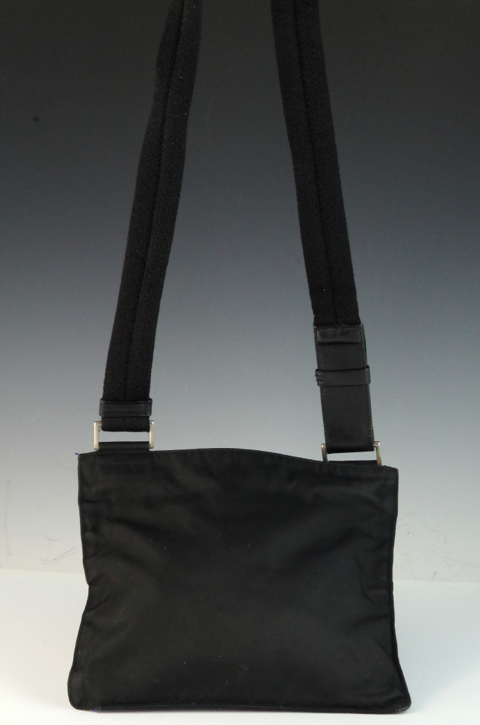 Vintage Prada Nylon Crossbody Handbag