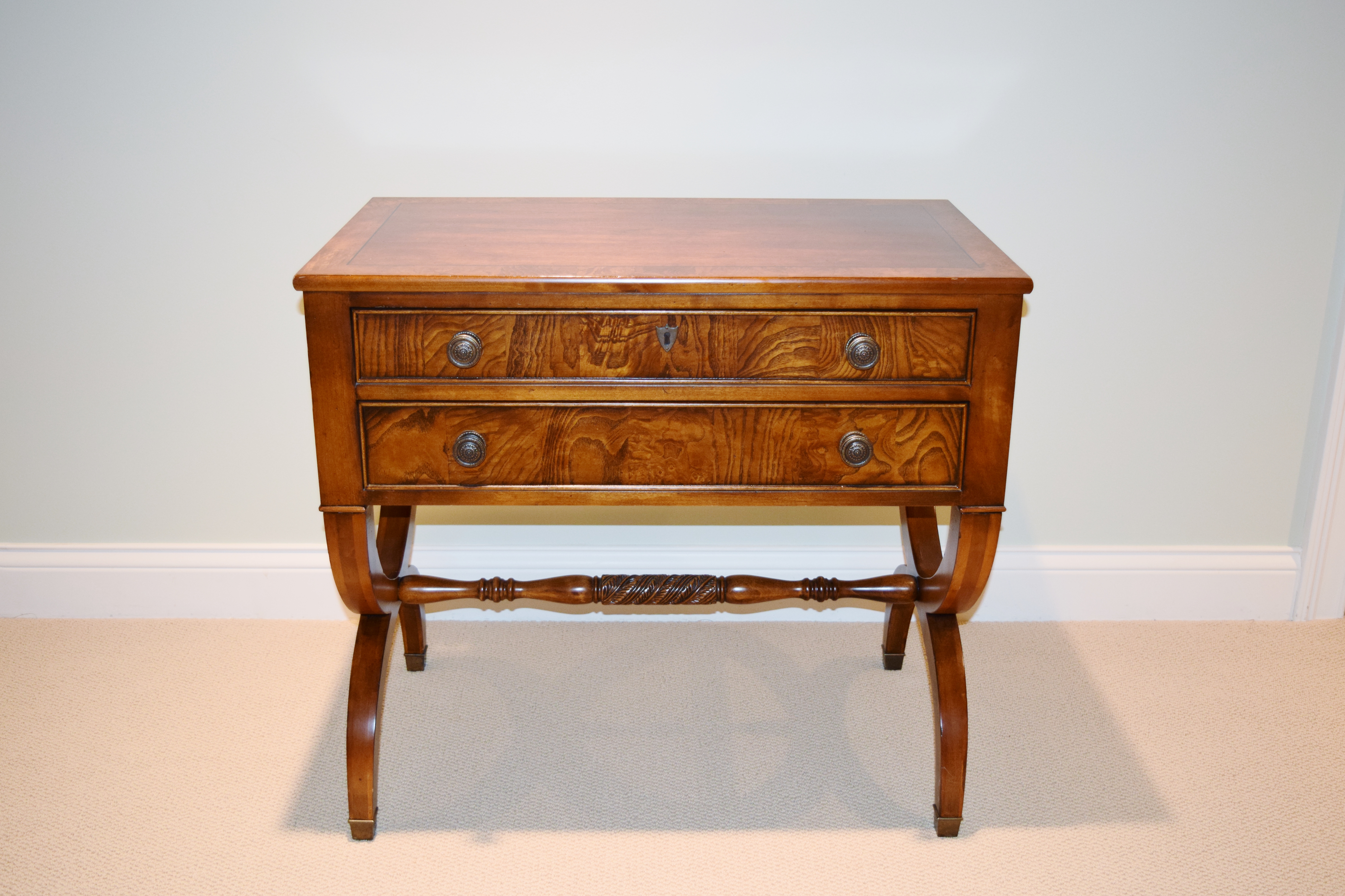Ethan Allen Connelly Two Drawer Night Stand