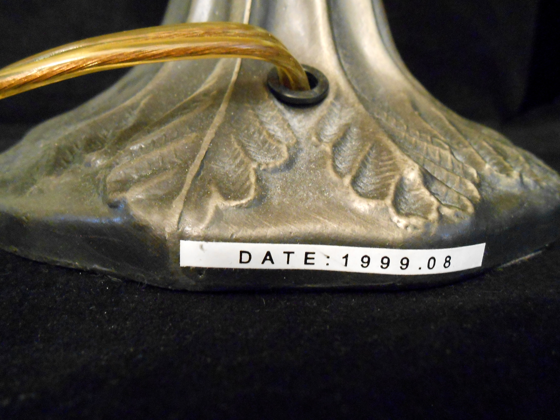 Dale Tiffany Hummingbird Accent Lamp and Rose Lamp