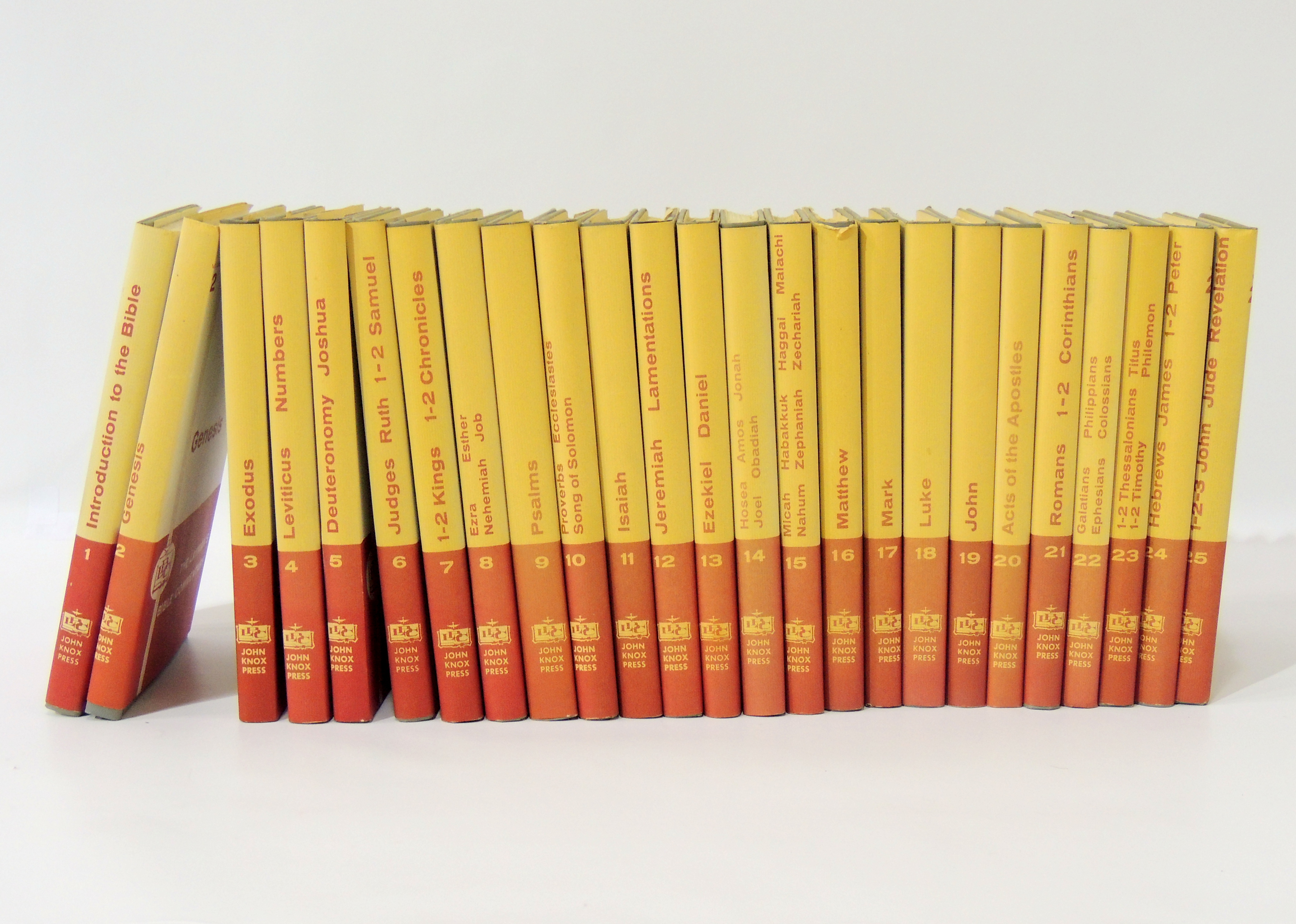 Complete 25 Volume Set of "The Layman's Bible Commentary"