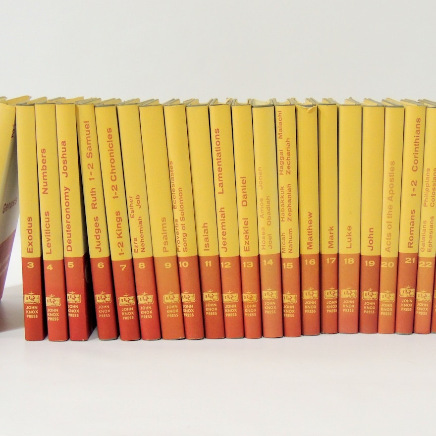 Complete 25 Volume Set of "The Layman's Bible Commentary"