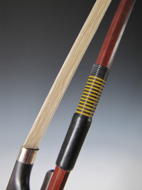 Custom Handmade Stand Up Bass with Bow and Padded Case & Buggy