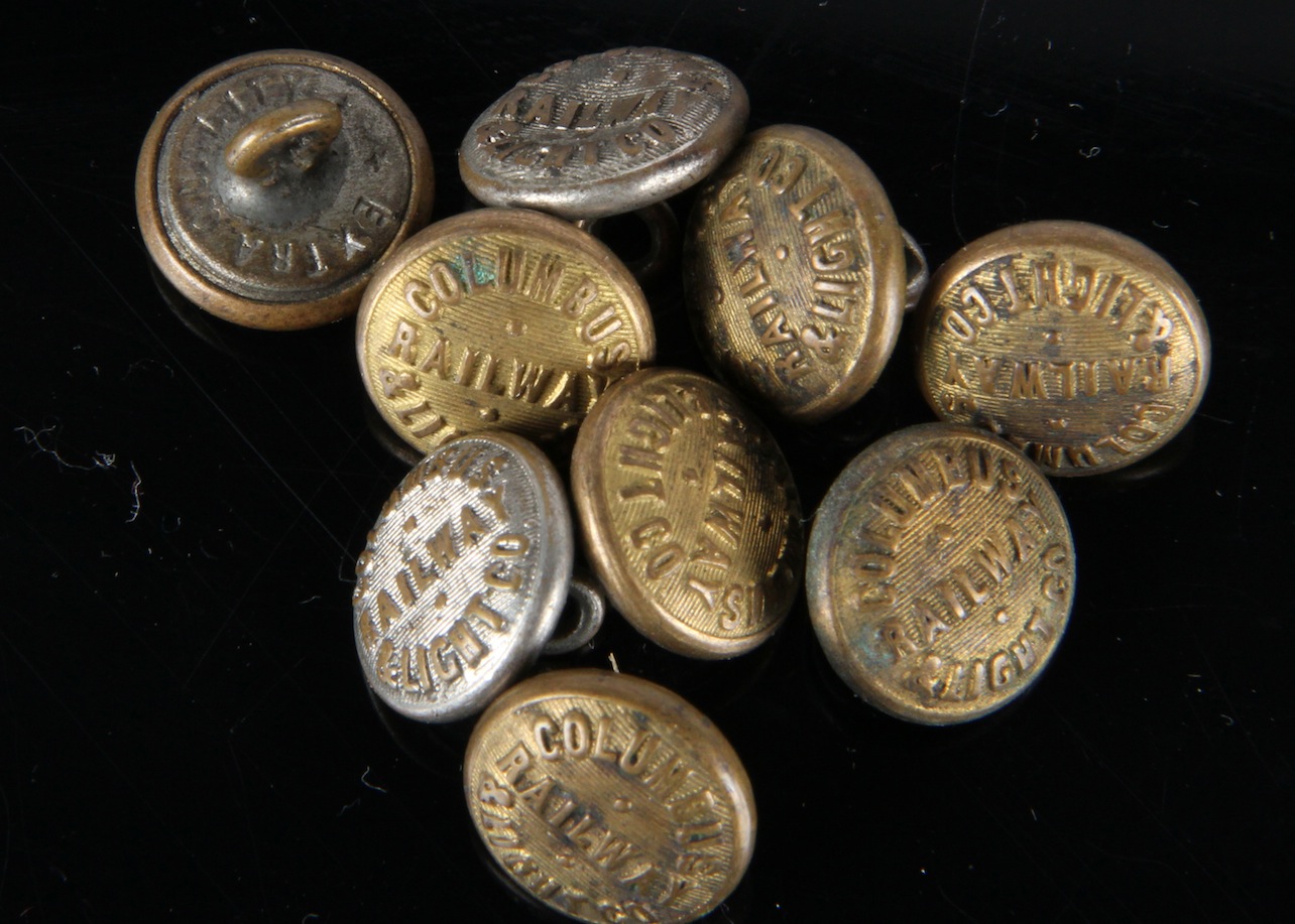 Antique Railroad Buttons