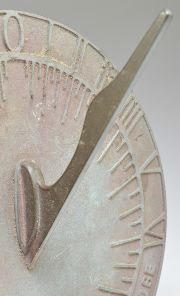 Metal Sundial Face