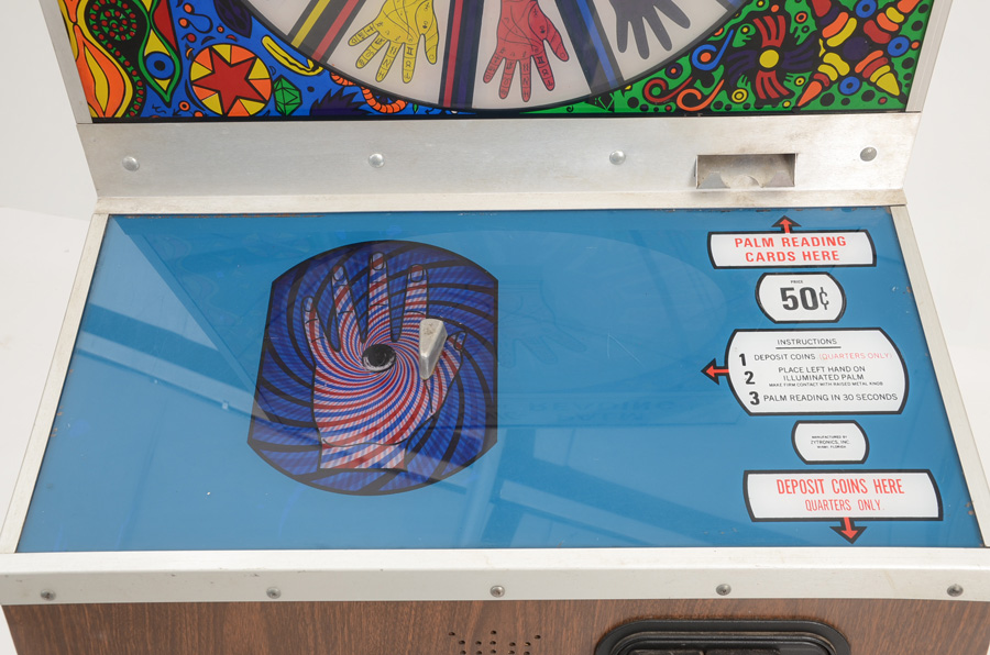 Vintage Palm Reading Machine