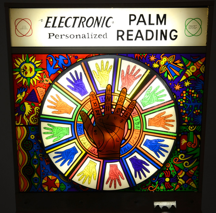 Vintage Palm Reading Machine