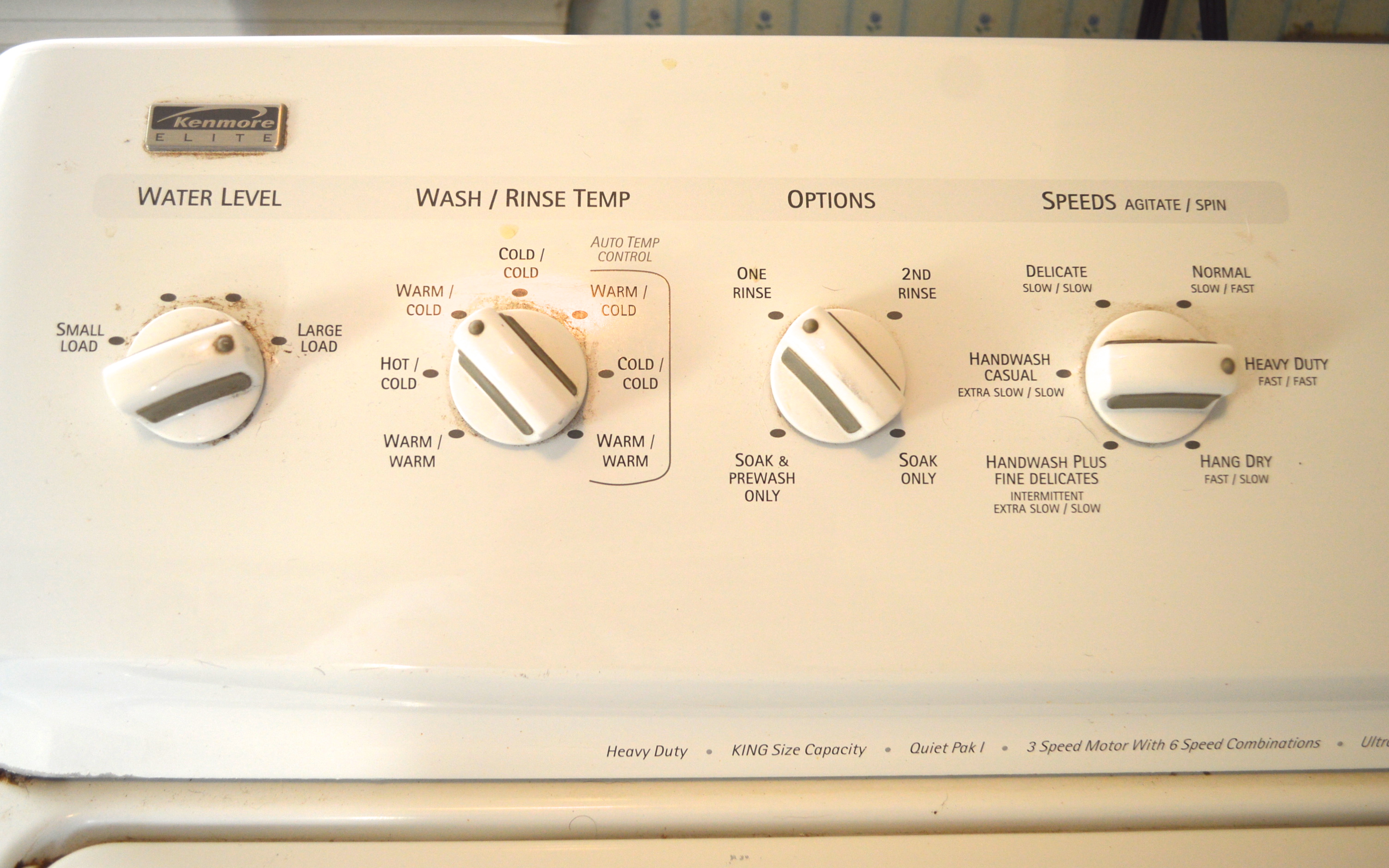Kenmore Elite Washer